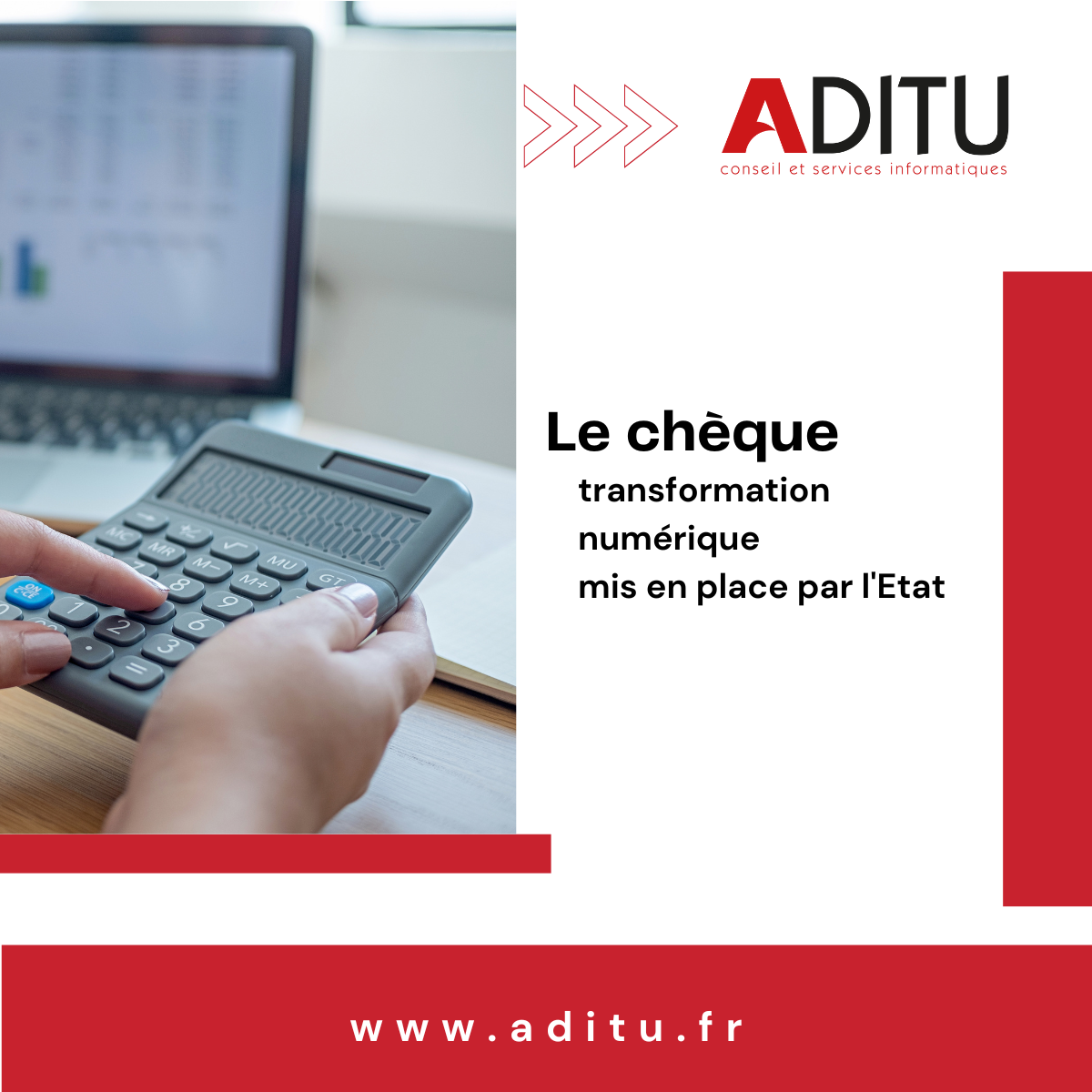 l'aide "Chèque transformation numérique" mise en place par l'Etat est un dispositif financier visant à vous aider à identifier, financer et mettre en place les solutions digitales nécessaires au sein de votre entreprise.