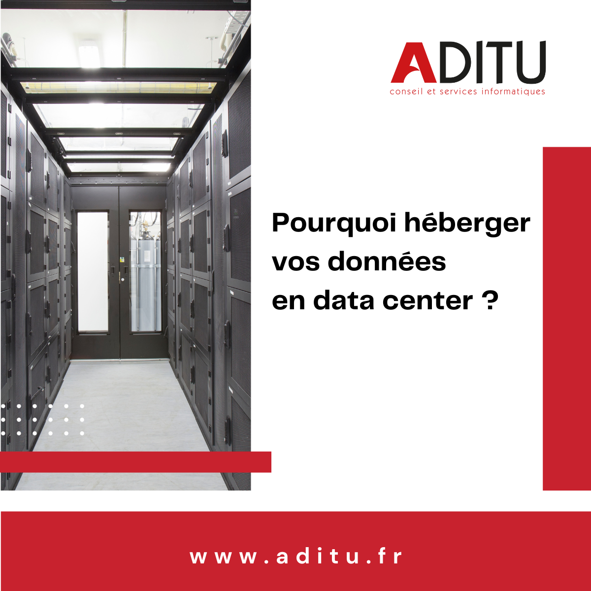 Pourquoi héberger ses données dans un datacenter ?